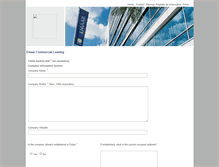 Tablet Screenshot of commercialleasing.emaar.com